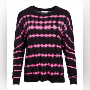 Alice and Olivia Gleeson Tiedye Cashmere Sweater